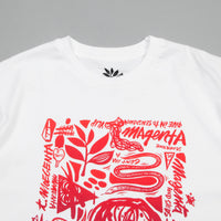 Magenta Thomas Campbell T-Shirt - White thumbnail