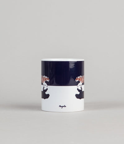 Magenta Tiger Mug - Black / White