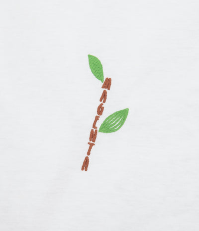 Magenta Tree Plant T-Shirt - White