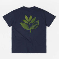 Magenta True Leaf T-Shirt - Navy thumbnail
