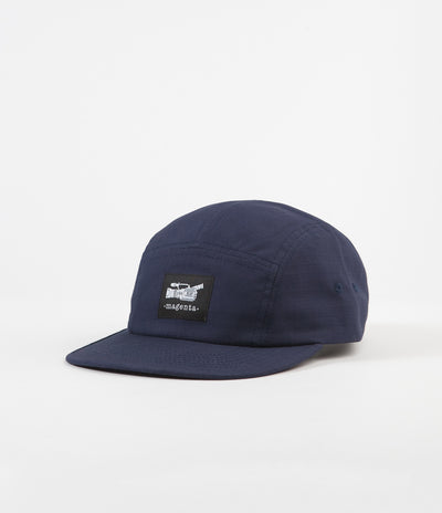 Magenta VX 5 Panel Cap - Navy