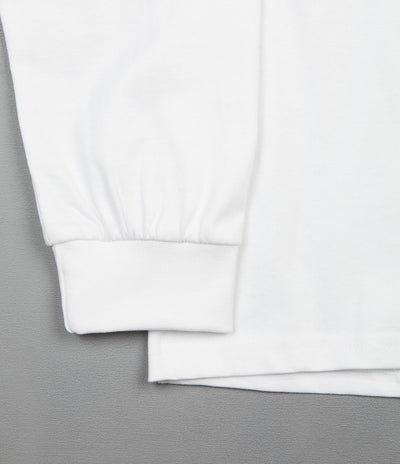 Magenta Whale Long Sleeve T-Shirt - White