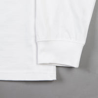Magenta Zoo Plant Long Sleeve T-Shirt - White thumbnail