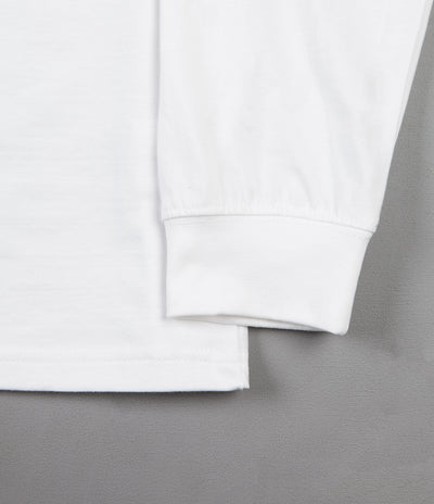 Magenta Zoo Plant Long Sleeve T-Shirt - White