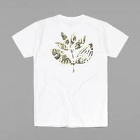 Magenta Zoo Plant T-Shirt - White thumbnail