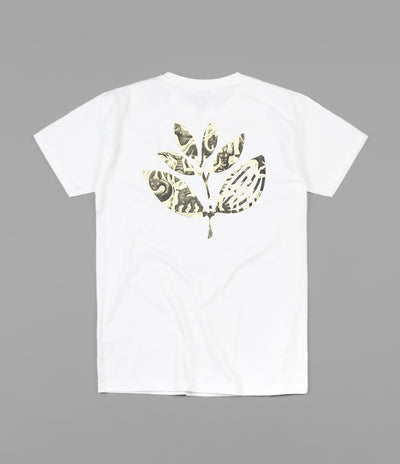 Magenta Zoo Plant T-Shirt - White