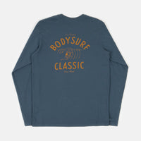 Mollusk Body Surf Classic Long Sleeve T-Shirt - Indigo thumbnail