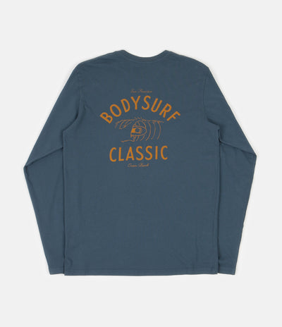 Mollusk Body Surf Classic Long Sleeve T-Shirt - Indigo