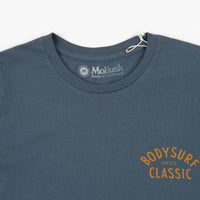 Mollusk Body Surf Classic Long Sleeve T-Shirt - Indigo thumbnail