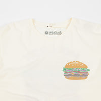 Mollusk Cheeseburger T-Shirt - Antique White thumbnail