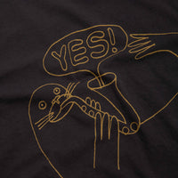 Mollusk Dude Yes T-Shirt - Black Indigo thumbnail