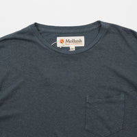 Mollusk Hemp Pocket T-Shirt - Dull Indigo thumbnail