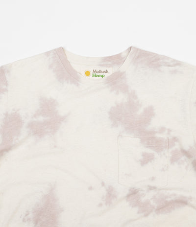Mollusk Hemp Pocket T-Shirt - Lavender Tie Dye