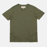 Mollusk Hemp Pocket T-Shirt - Mash Green thumbnail
