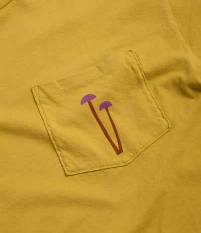 Mollusk Mushroom Pocket T-Shirt - Mustard