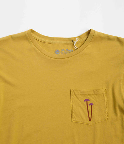 Mollusk Mushroom Pocket T-Shirt - Mustard