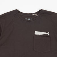 Mollusk Olde Whale T-Shirt - Faded Black thumbnail
