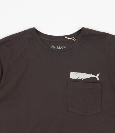 Mollusk Olde Whale T-Shirt - Faded Black