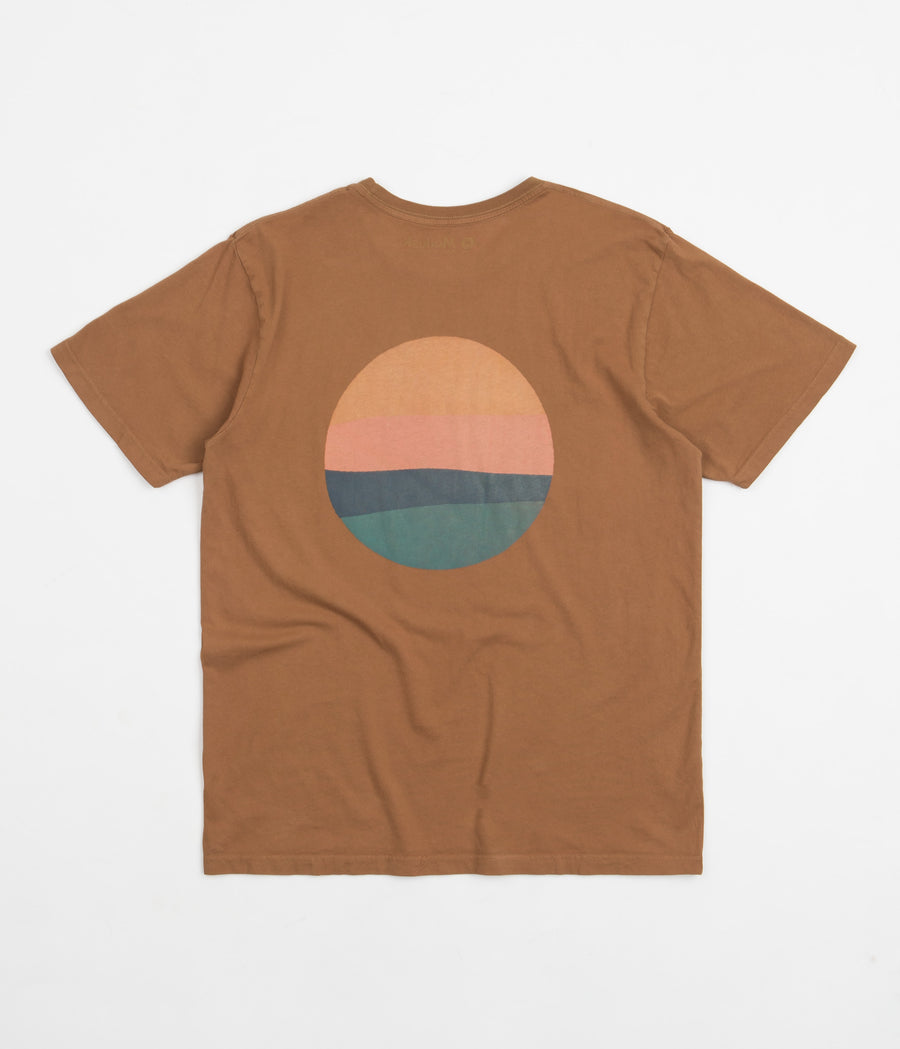 Turn Up t-shirt - Orange Earth