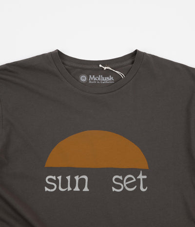 Mollusk Sun Set T-Shirt - Faded Black