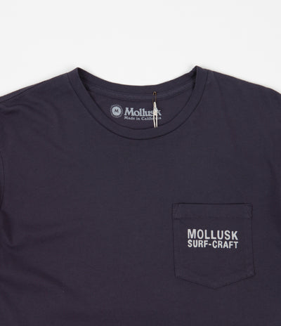 Mollusk Surf Craft T-Shirt - Black Indigo