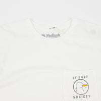 Mollusk Surf Society T-Shirt - White thumbnail