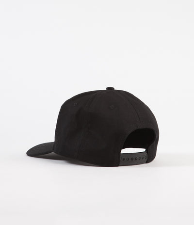 Mollusk Whale Patch Cap - Black