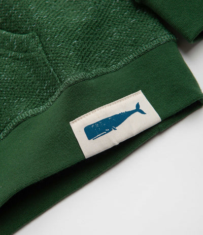 Mollusk Whale Patch Hoodie - Rover Green