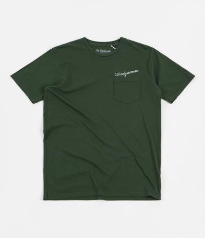 Mollusk Windjammer T-Shirt - Rover Green
