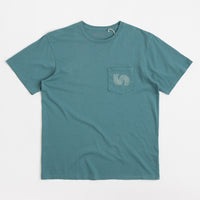 Mollusk Yes T-Shirt - Washed Sapphire thumbnail