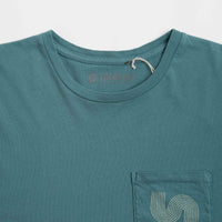 Mollusk Yes T-Shirt - Washed Sapphire thumbnail