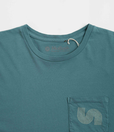 Mollusk Yes T-Shirt - Washed Sapphire