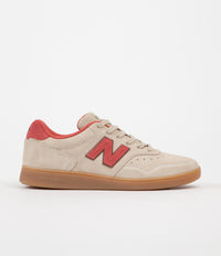 New Balance 288 Suede Shoes - Sand / Brick Red