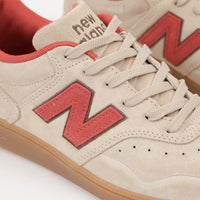 New Balance 288 Suede Shoes - Sand / Brick Red thumbnail