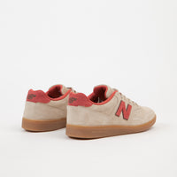 New Balance 288 Suede Shoes - Sand / Brick Red thumbnail