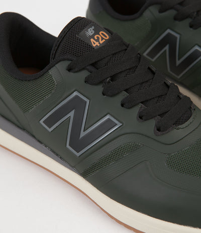 New Balance Numeric 420 Shoes - Forest / Gum
