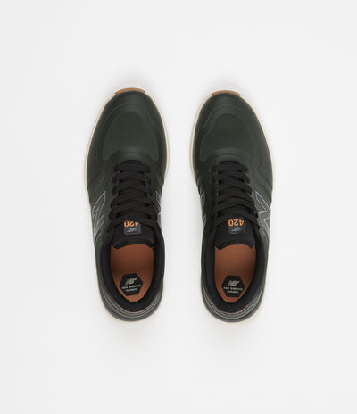 New Balance Numeric 420 Shoes - Forest / Gum