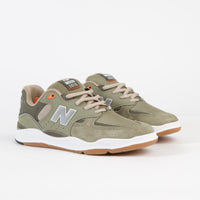 New Balance Numeric 1010 Tiago Lemos Shoes - Olive / White thumbnail