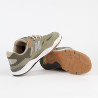 New Balance Numeric 1010 Tiago Lemos Shoes - Olive / White thumbnail