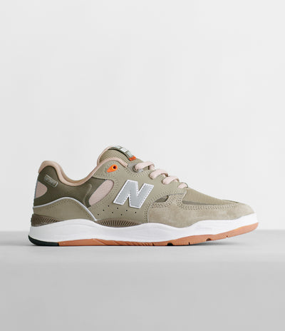 New Balance Numeric 1010 Tiago Lemos Shoes - Olive / White