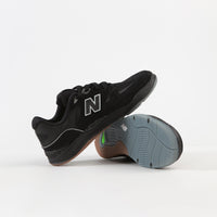 New Balance Numeric 1010 Tiago Shoes - Black / Black thumbnail