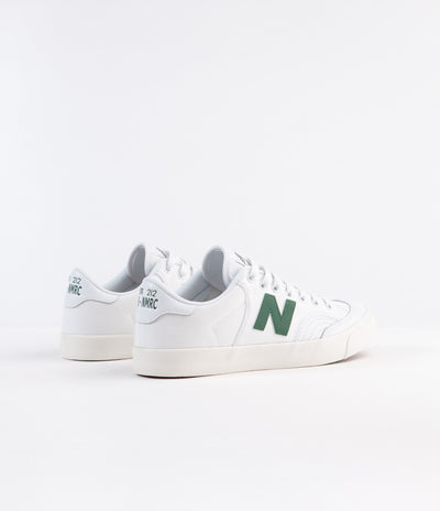 New Balance Numeric 212 Shoes - White / Green