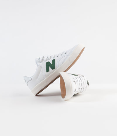 New Balance Numeric 212 Shoes - White / Green