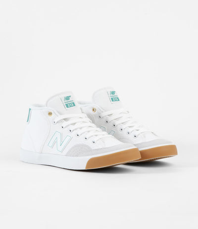 New Balance Numeric 213 Samarria Brevard Shoes - White / Blue