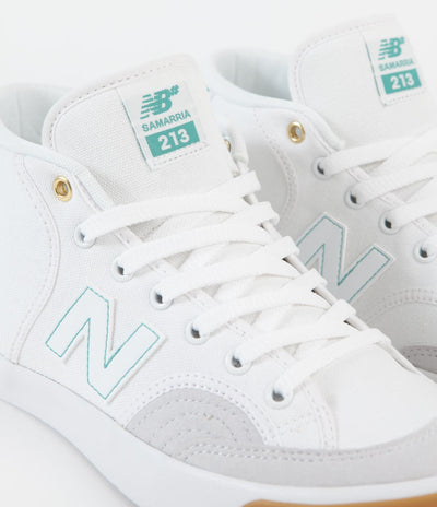 New Balance Numeric 213 Samarria Brevard Shoes - White / Blue