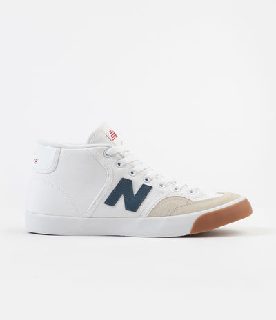 New Balance Numeric 213 Shoes - White / Blue