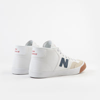New Balance Numeric 213 Shoes - White / Blue thumbnail
