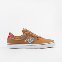 New Balance Numeric 255 Shoes - Brown / Red thumbnail