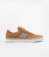 New Balance Numeric 255 Shoes - Brown / Red