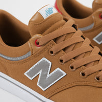 New Balance Numeric 255 Shoes - Brown / Red thumbnail